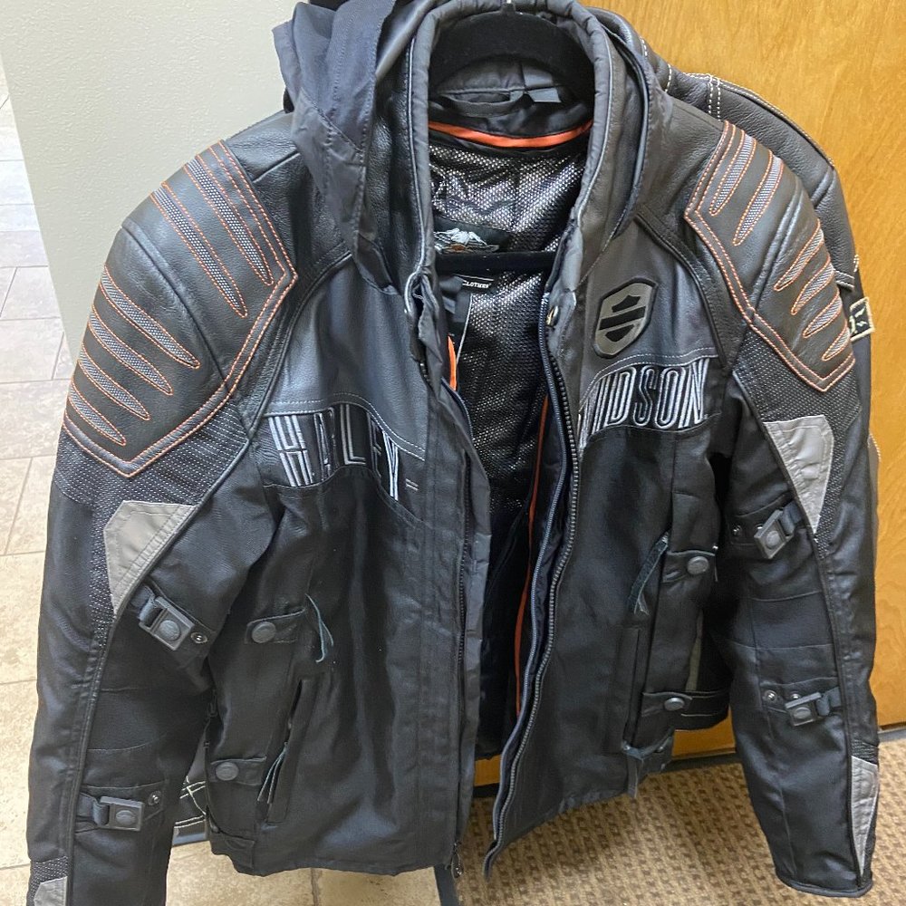 Harley Davidson Triple Vent System Drexel Functional Jacket - Size M